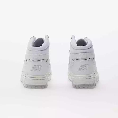 New Balance 650 Trojitě bílé kožené basketbalové boty BB650RWW Pánská velikost