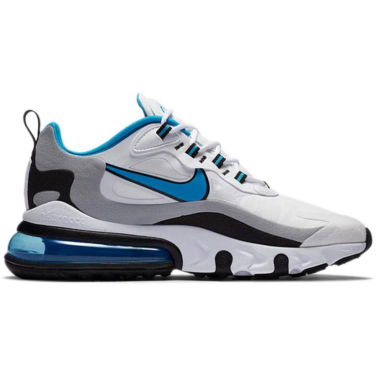 New Nike Air Max 270 React White Sky Blue CT1280-101