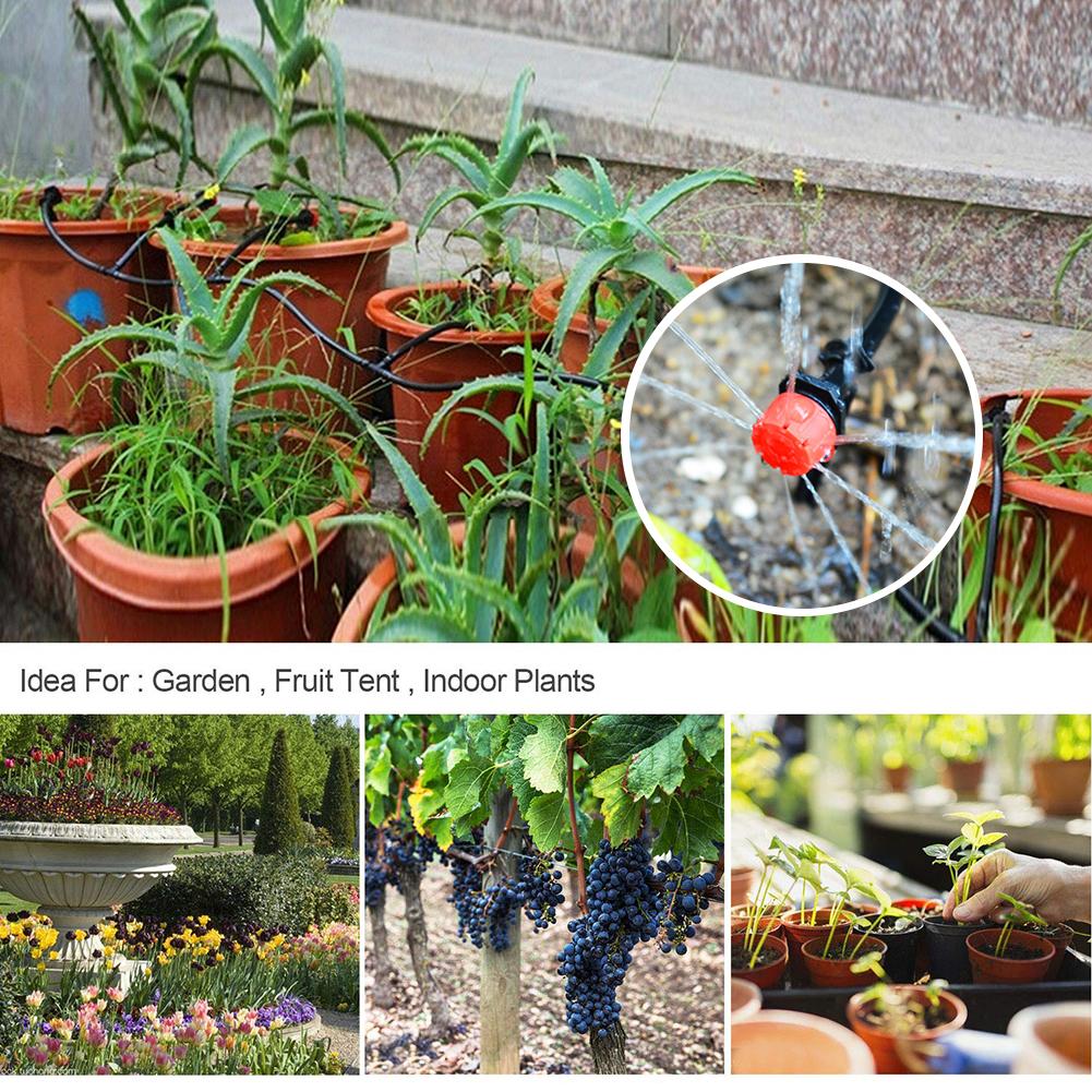 100pcs Practical Water Dropper Creative Potted Plant Watering Device Drip Head Auto Drip Irrigation Watering System Dripper