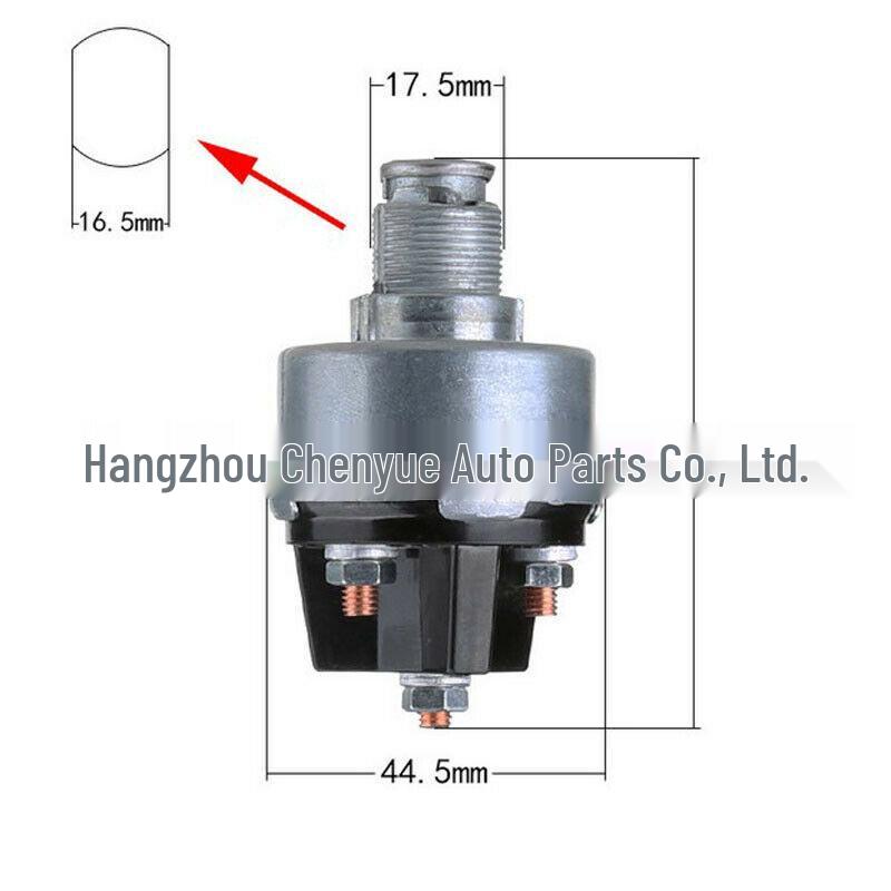 Universal Electric Ignition Switch for Tractor Trailers - Model KS6180