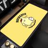 Mouse Pad Yellow Bread Dog Cartoon Mousepad PC Ppompompurin Gamer Cabinet Keyboard Rug Laptop Anime Kawaii XXL Desk Mat
