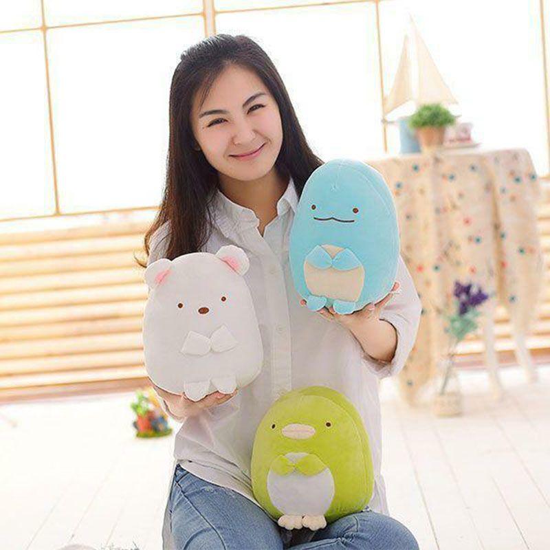 Adorable San-x Sumikko Plush Pillow Animal Toy For Kids 30cm Ultra Soft And Cuddly