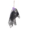 Mini Haunted House Supplies Hanging Skull Head Horror Props Party Pendant Halloween Decor
