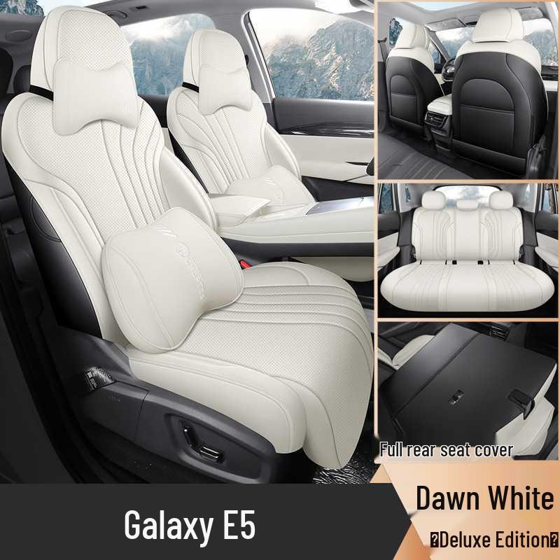 2026 Geely Galaxy E5 All-Season Breathable Full Leather Perforated Seat Cover