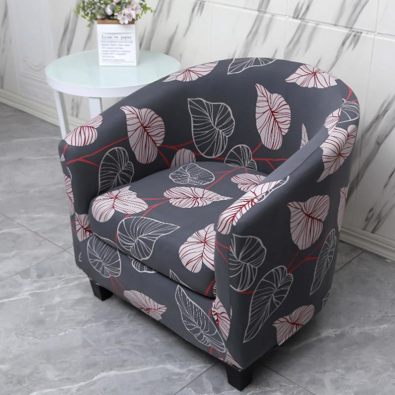 Armchairs Chair Covers Stretch Single Sofa Slipcover Sofa Couch Cover for Bar Counter with Seat Covers Funda De Sofá Individual