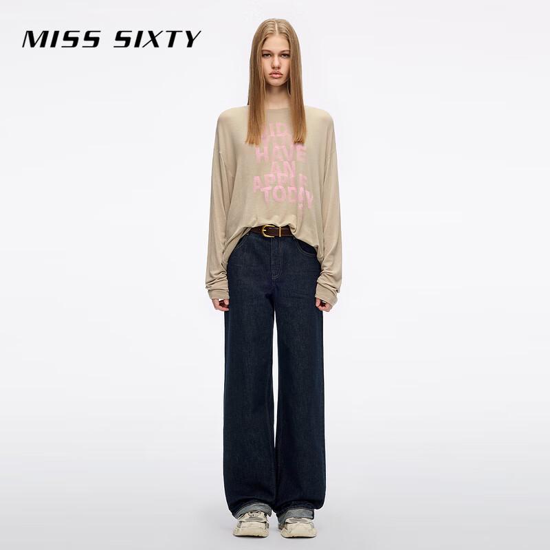 MISS SIXTY Women's Mid-Waist Straight-Leg Jeans
