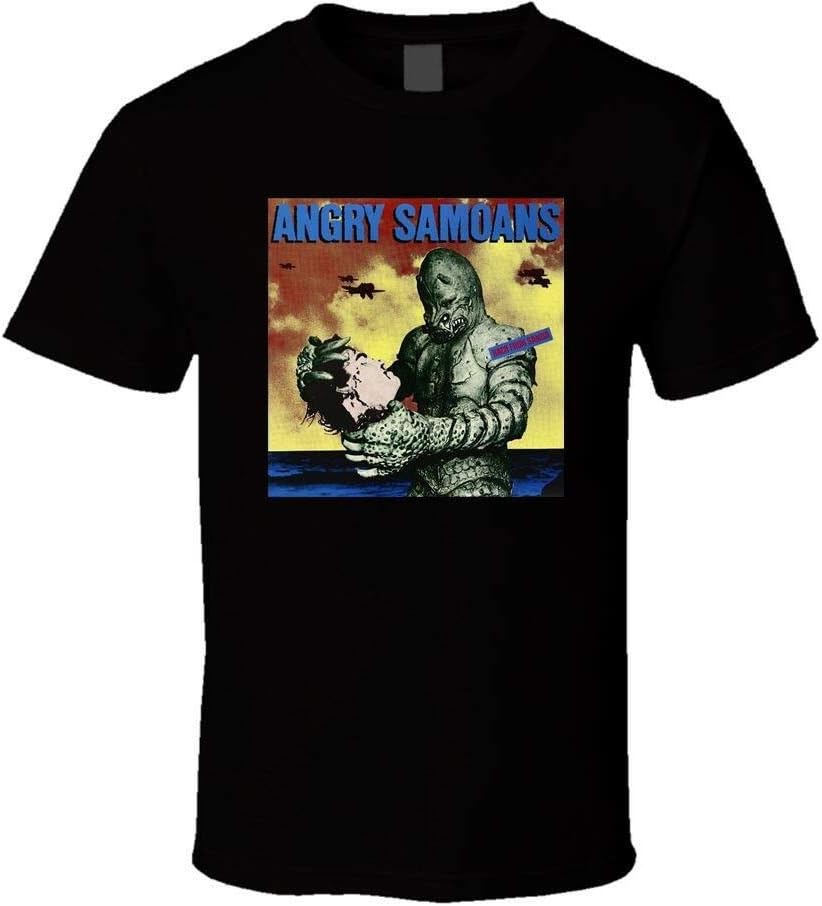 Angry Samoans Back from Samoa Punk Shirt Black White Tshirt Men s XXL чёрный