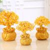 Chinese Style Fortune  Tree Ornaments Wine Cabinet Living Room Home Furnishing Entrance Crafts Decoration Lucky Money Tree