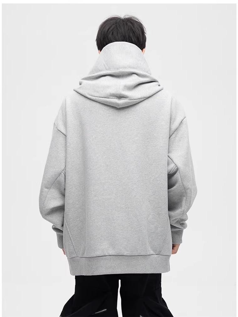 Unisex Korean Style Heavyweight Hoodie - Autumn/Winter Casual Streetwear