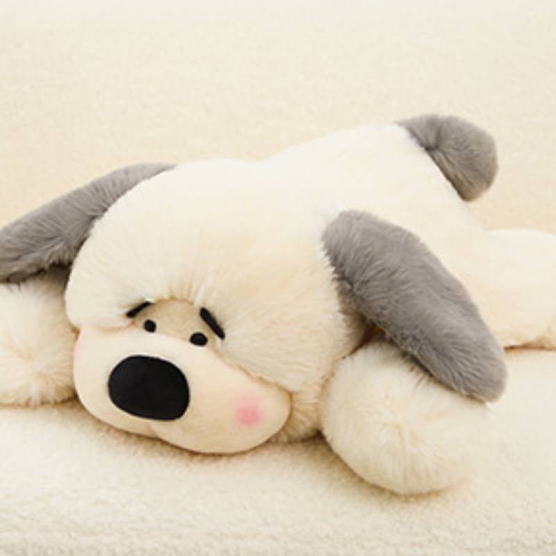 

Toy Puppy Plush Cartoon Animals Fill Doll Accompany Sleeping Appease Pillow White,50cm/19.69in
