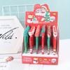 36pcs Christmas Neutral Pen, Press Pen, Holiday Gift Pen, Student Practice Pen, Cartoon Design Pen, Black Signature Pen