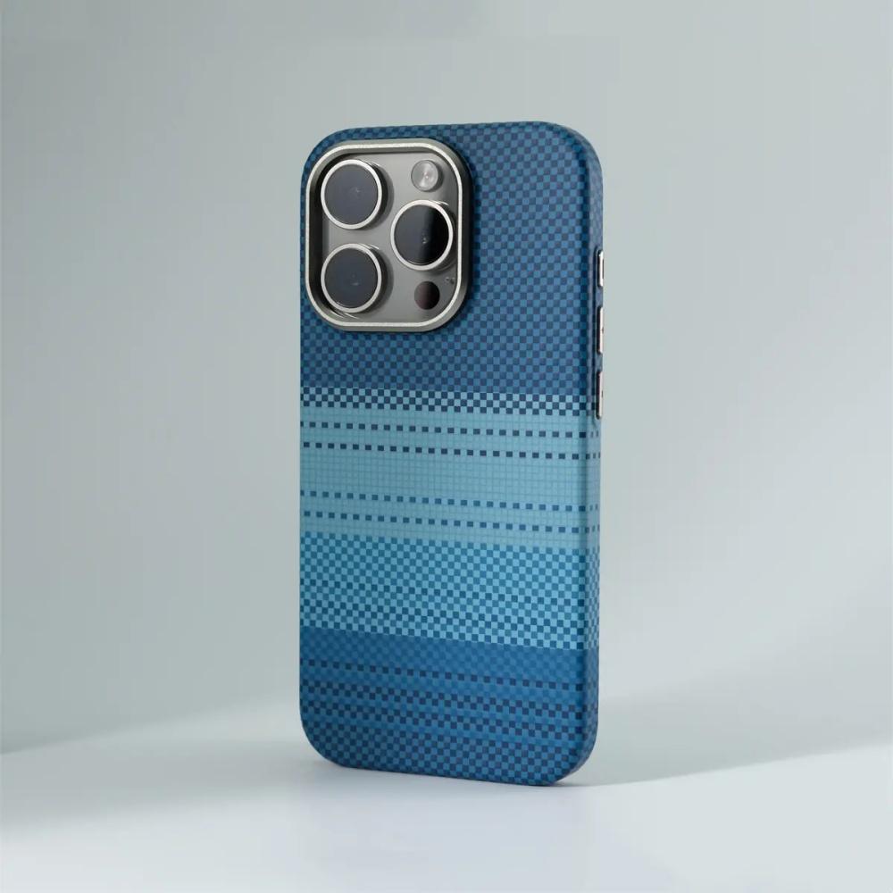 Carbon Fiber PC Armor For Magsafe Case For iPhone 17 Air 16 15 14 Plus 13 12 Pro Max 11 Magnetic Wireless Charging Cover