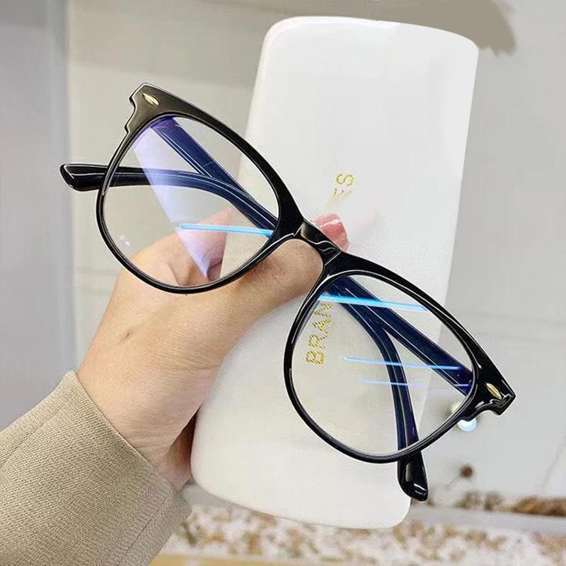 1Pc/3Pcs Men s Classic Fashion Rectangular Frame Non-Prescription Glasses Fashion Accessories for Daily Wear, Writing