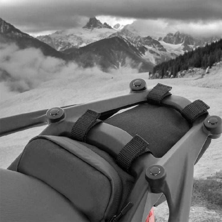 Water Resistant Motorcycle Tail Bag Pouch Luggage Solution for Travel Enthusiasts Tools Gear Organizing City Commuting