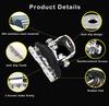 Engine Hood LED Light Bar Mounting Bracket Work Light Mount Holder Base Universal for Cars Sedans Trucks UTVs SUVs