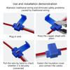 Efficient Wire Crimping Set Versatile Wire Joining Kit Quick & Convenient Wire Connectors 65pcs/set for Rapid Splicing