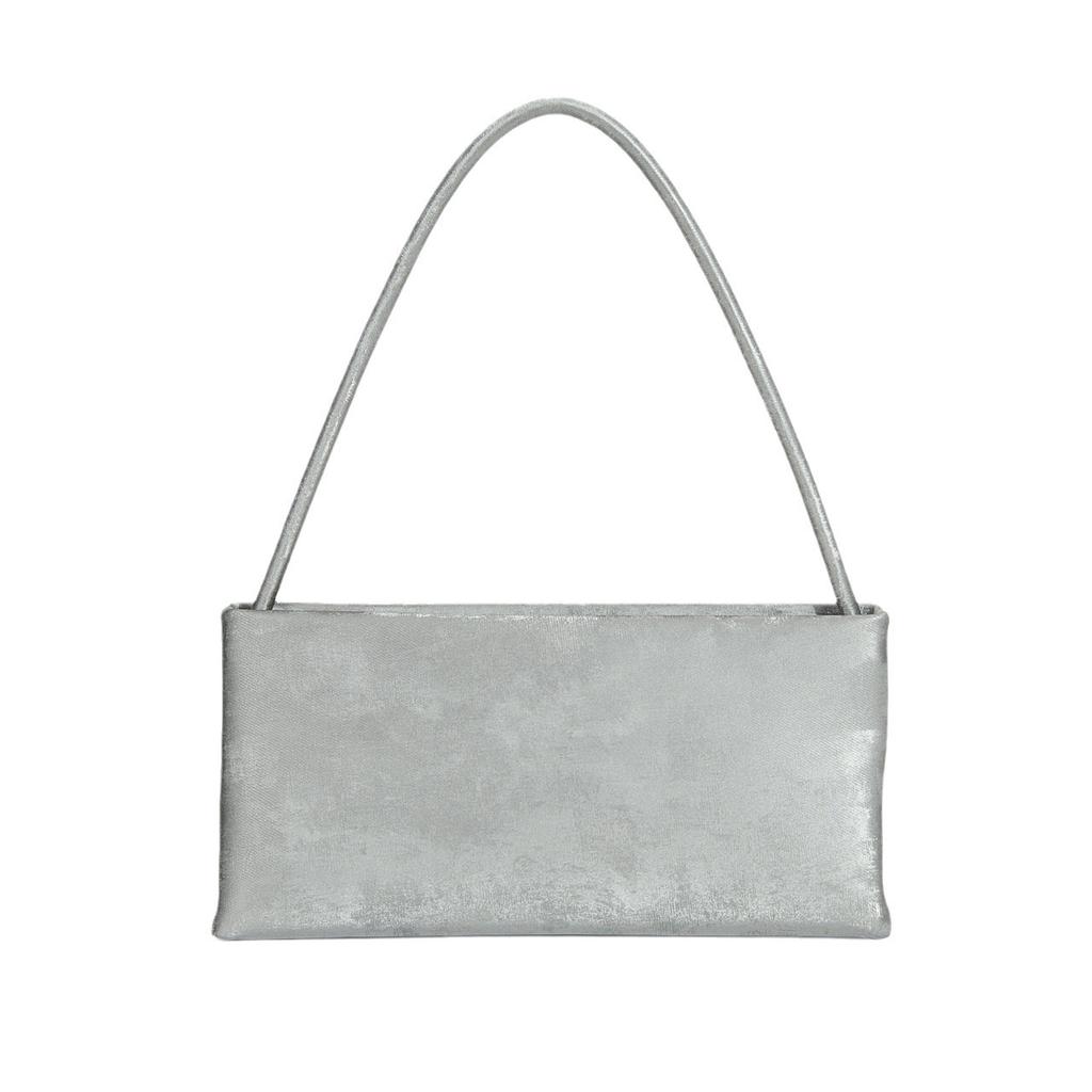 Vintage Underarm Bag Women Split Cow Leather French Style Simple Shoulder Crossbody Bags for Female
