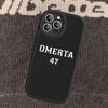 Fashion O-OmertaS 47 Phone Case For IPhone 16 15 14 13 Pro Max 11 12 Plus Leather Silicone Cover