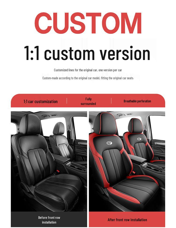 2025 Model GAC Trumpchi M6 MAX 270T WDCT Luxury Car Seat Cover, All-Season Full Surround Design