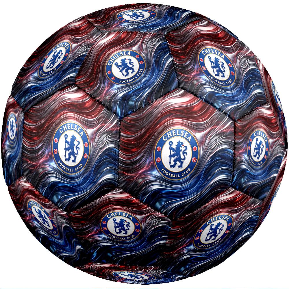 Chelsea FC Theme soccer ball Size 5 Soccer Ball Soft Touch Professional Training Football for Outdoor Sports