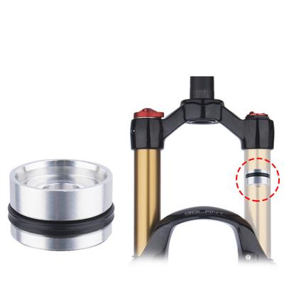 Bicycle Front Fork Air Piston Air Valve Cover Aluminum Alloy Mountain Bike Front Fork Repair Parts