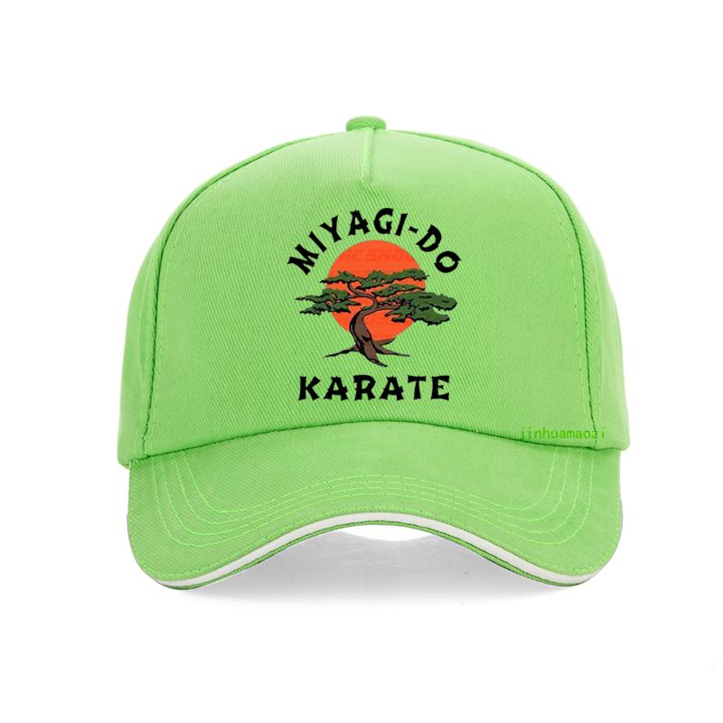 Miyagi Do Jo Baseballkappe Inspiriert von Karate Lustige Papa-Mütze Mode Sommer Unisex Martial Hip-Hop-Kappe verstellbar Snapback-Mütze