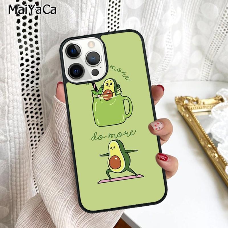 

Lovely Fruit Avocado Phone Case Cover For iPhone 17 Air 16 16e 15 plus 11 12 13 14 pro max shell coque iPhone 11pro max