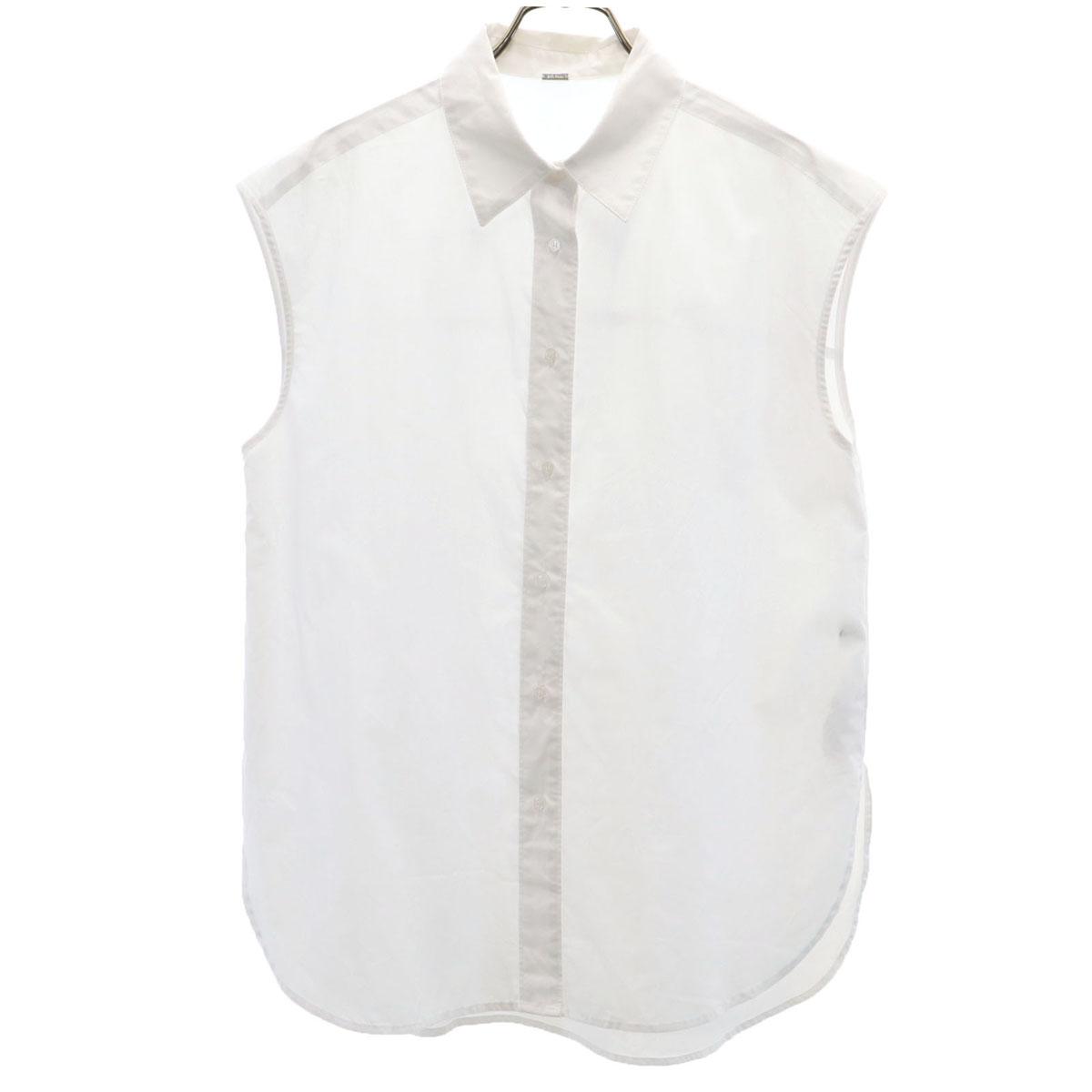 

Mila Owen No sleeve shirt white Women Used