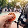 3D Printed Sports Balls Clicker Key Chain Cartoon Sport Theme Button Balls Key Chain Football Tennis Plastic Funny Fidget