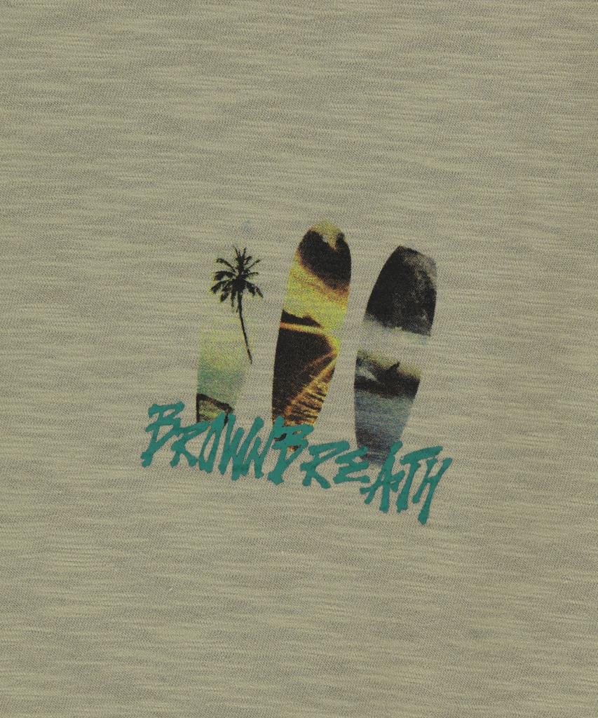 BROWNBREATH Brown Breath Surf Tee - Beige
