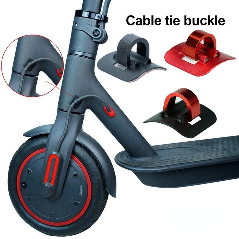 

5 шт сплаву кабель tie tie пряжка організатор електричний скутер частини 3 кольори для електричного автомобіля скейтборд аксесуари 5 Pcs