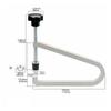 Maintenance Clamp Compatible Guitar Bridge Metal for Luthier