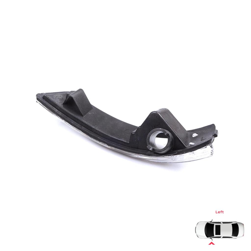 BSP1242-1 Left Side Door Wing Mirror White Clear Indicator Lamp Lens for Ford Focus 2007-2020 Mondeo MK4 2007-2015 8M5113B383AA