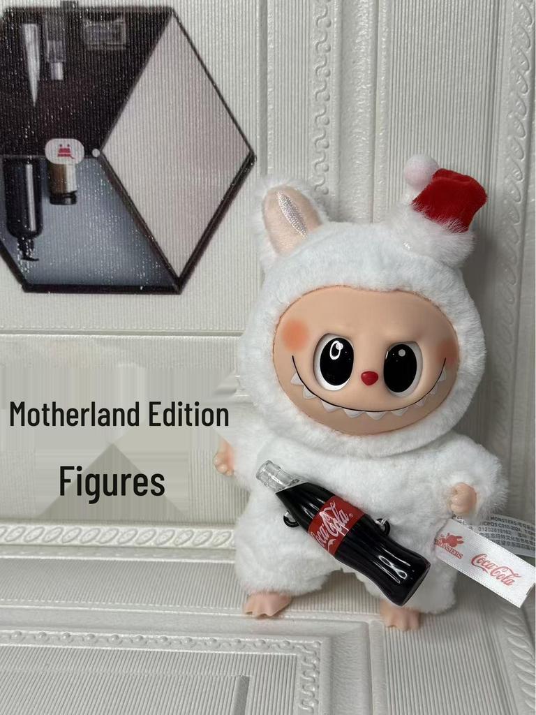 Third Gen Labubu Cola Edition Pop Mart Sit Sit Party Vinyl Plush Blind Box