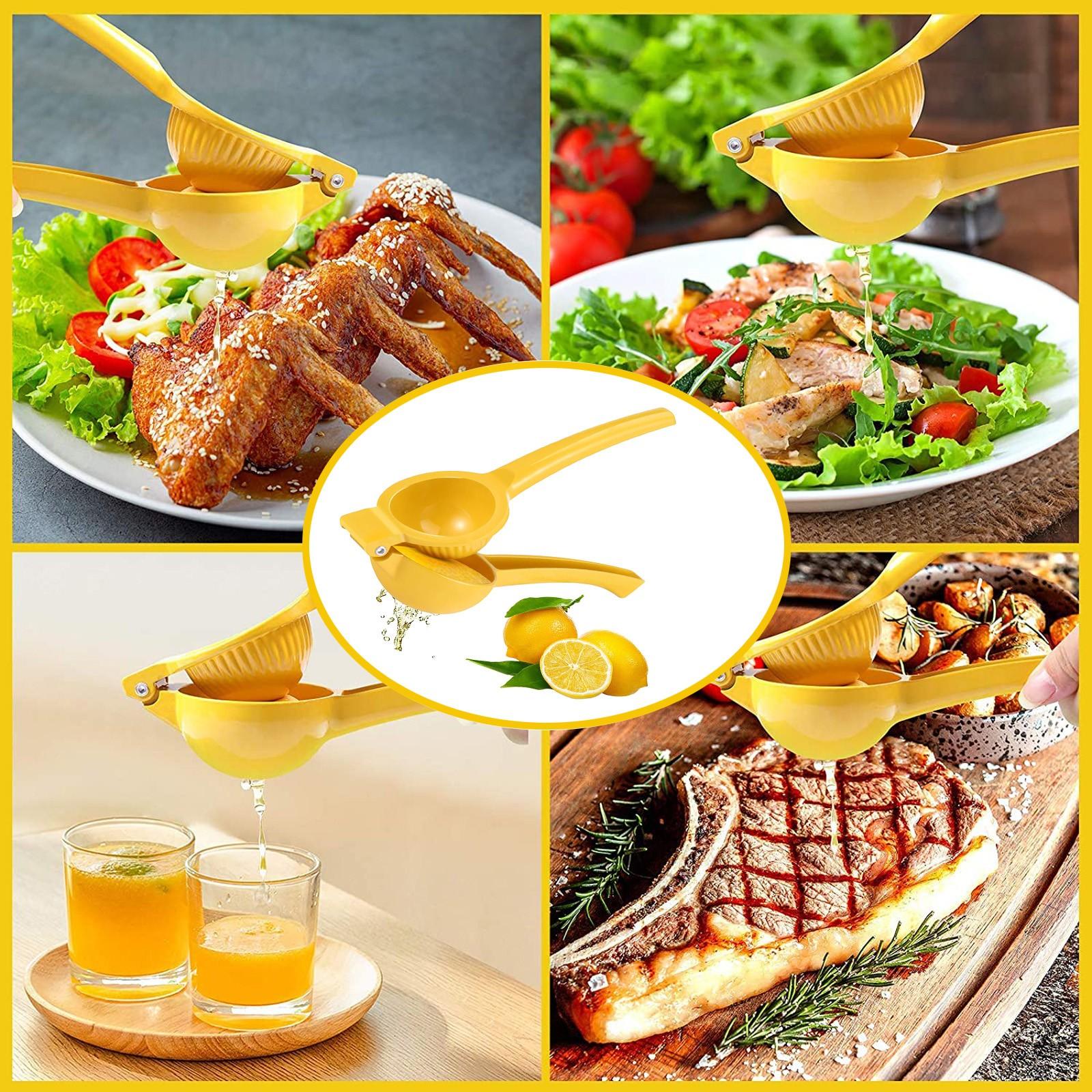 

Lemon Squeezer Lime Squeezer Durable Manual Press Hand Mandarin Orange Juicers