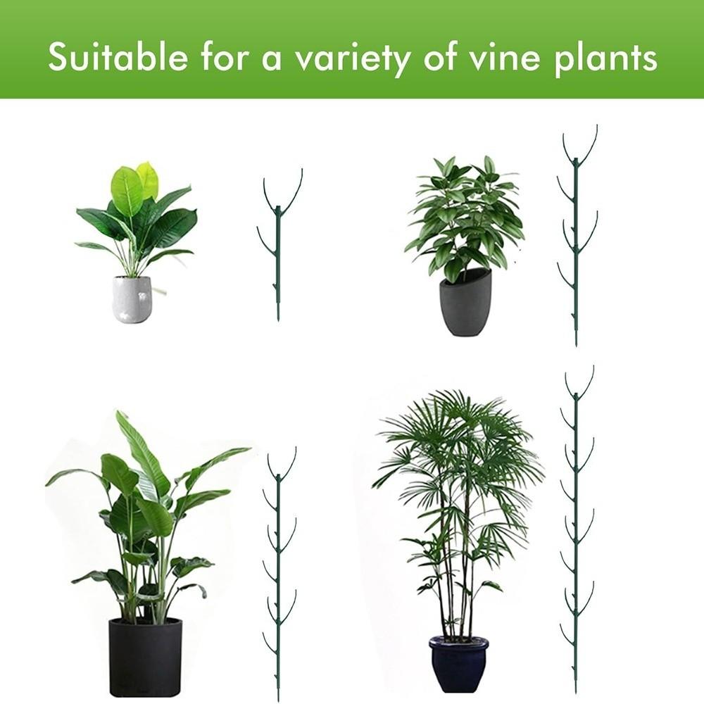 3/5PCS New Stackable Plant Support Frame Detachable Weather-resistant Plant Cage Twig Trellis Plant Growth Stakes Indoor Plants