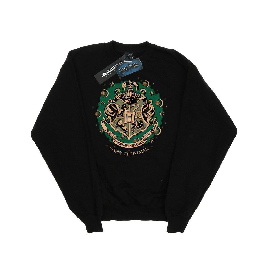 HARRY POTTER Girls Christmas Wreath Sweatshirt