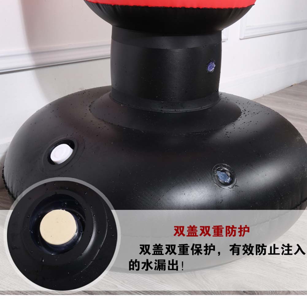 Inflatable Vertical Boxing Column Tumbler Inflatable Sandbag Decompression Fitness Toy