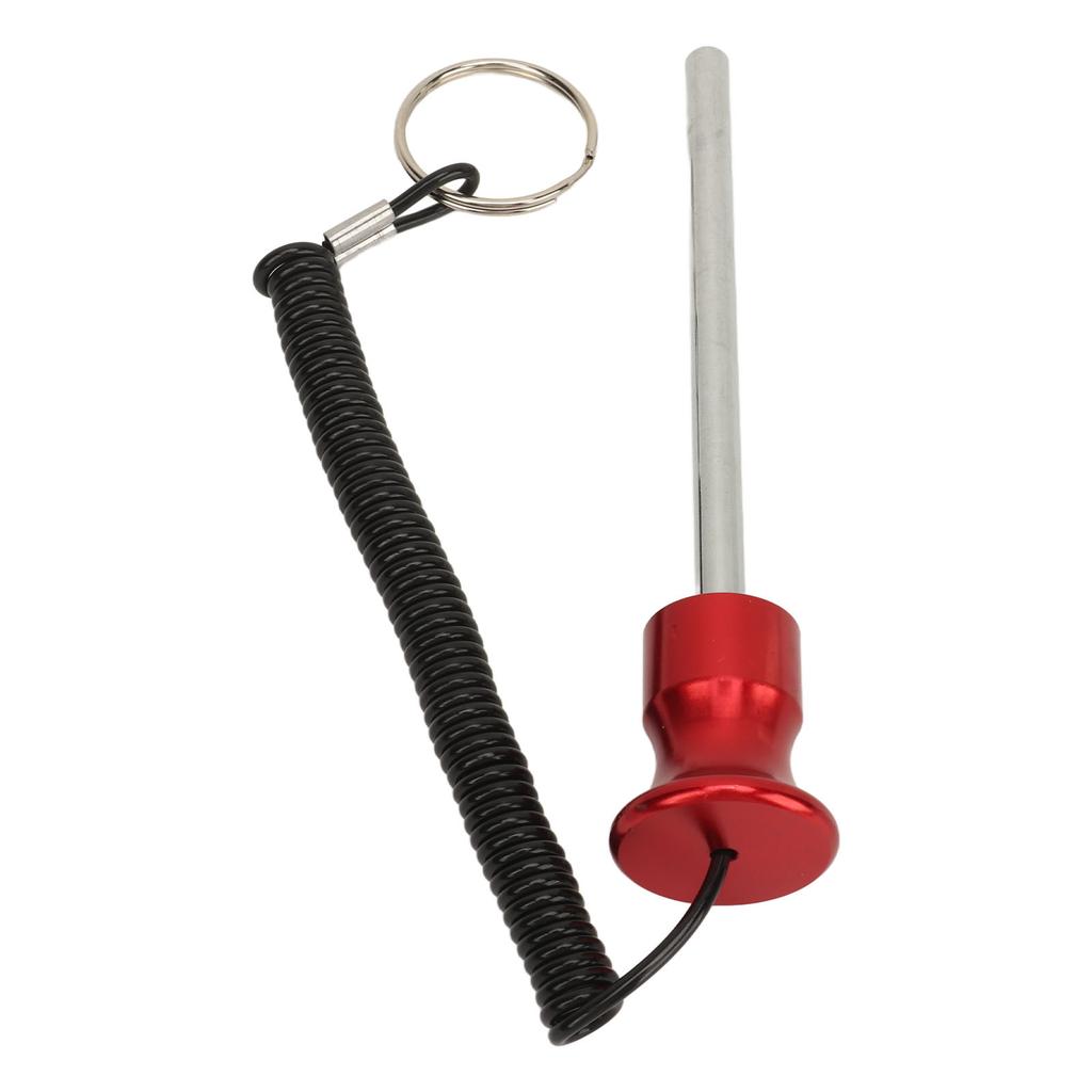 Magnetický kolík pro posilovací stroj 8x125mm s tažným lankem Kolík pro výběr zátěže pro cvičební doplňky pro silový trénink