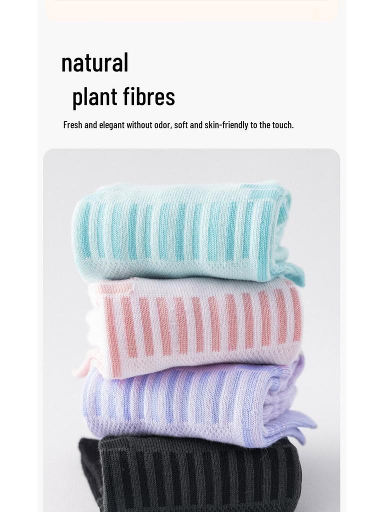 Non-Slip Five-Toe Pilates & Yoga Socks with Massage Sole