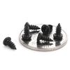 Black Hardened Round Head Phillips Self-Tapping Screws (Sizes: m2.3, m2.6, m3, m3.5, m4)