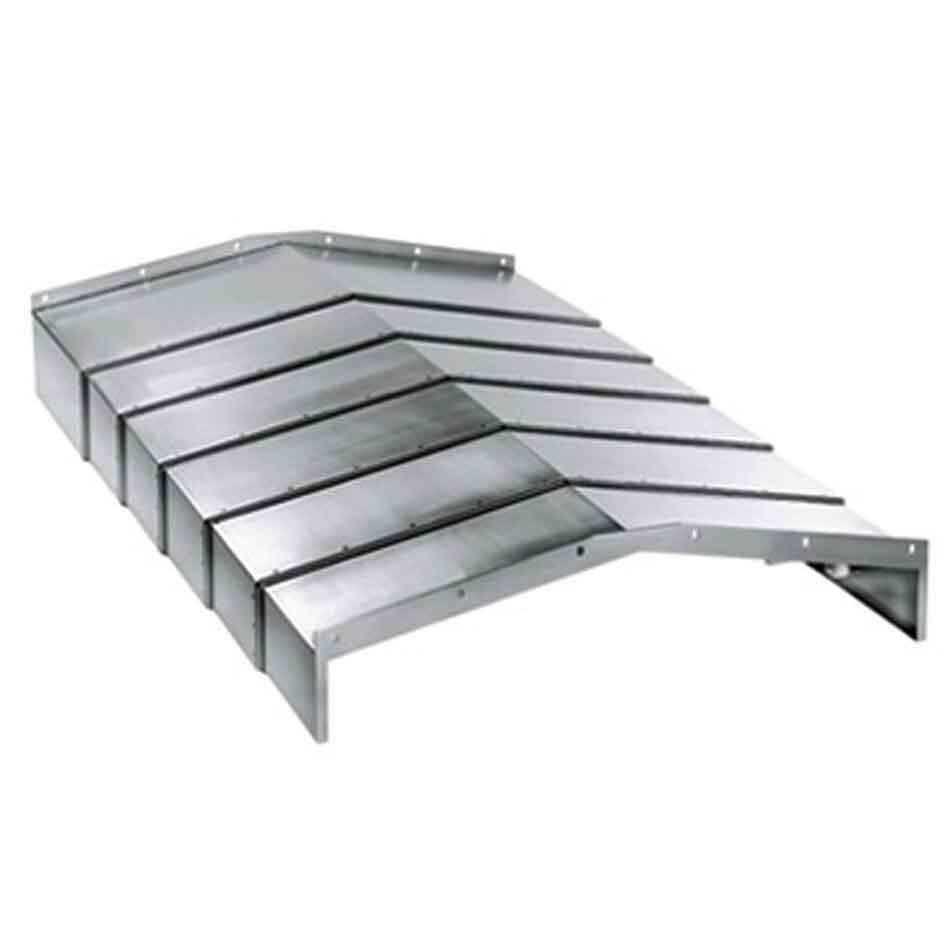Gantry Machine Tool Rail Steel Plate Telescopic Guard