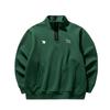 Anta Lifestyle Series Stand Collar Loose Versatile Pullover Casual Sports Sweatshirt Unisex sweatshirt Warm-Jade-Green 152518722-2