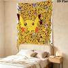 Pikachu Printed Tapestry – Wall Hanging for Bedrooms, Dorms, and Home Decor