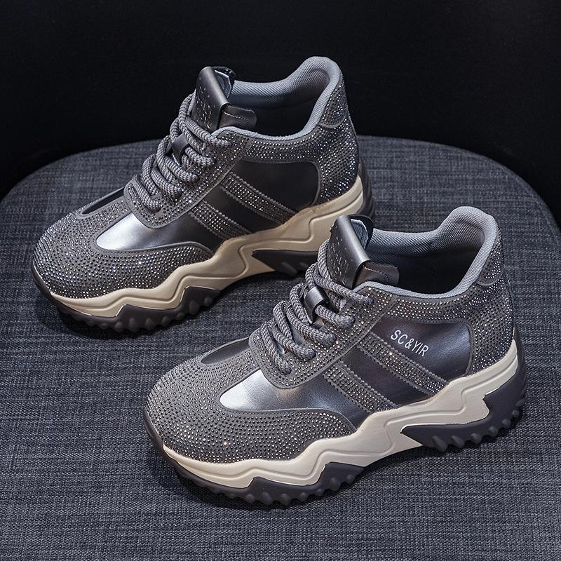 

Daddy Shoes Women s Winter Versatile Thick-soled Small Casual Classic Sports 33