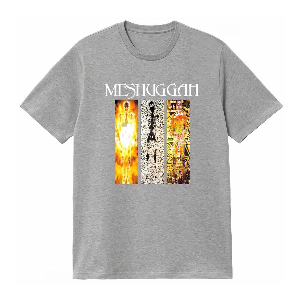 MESHUGGAH Destroy Erase Improve T Shirt Unique Art Print for Rock Fans Top Unisexs Clothing Womens 2026 Summer New T Shirt