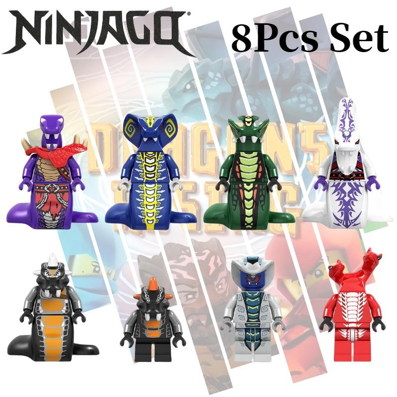 Hot Selling Ninja Series Building Blocks Toy A025-032 Diy Plastic Construction Export Type