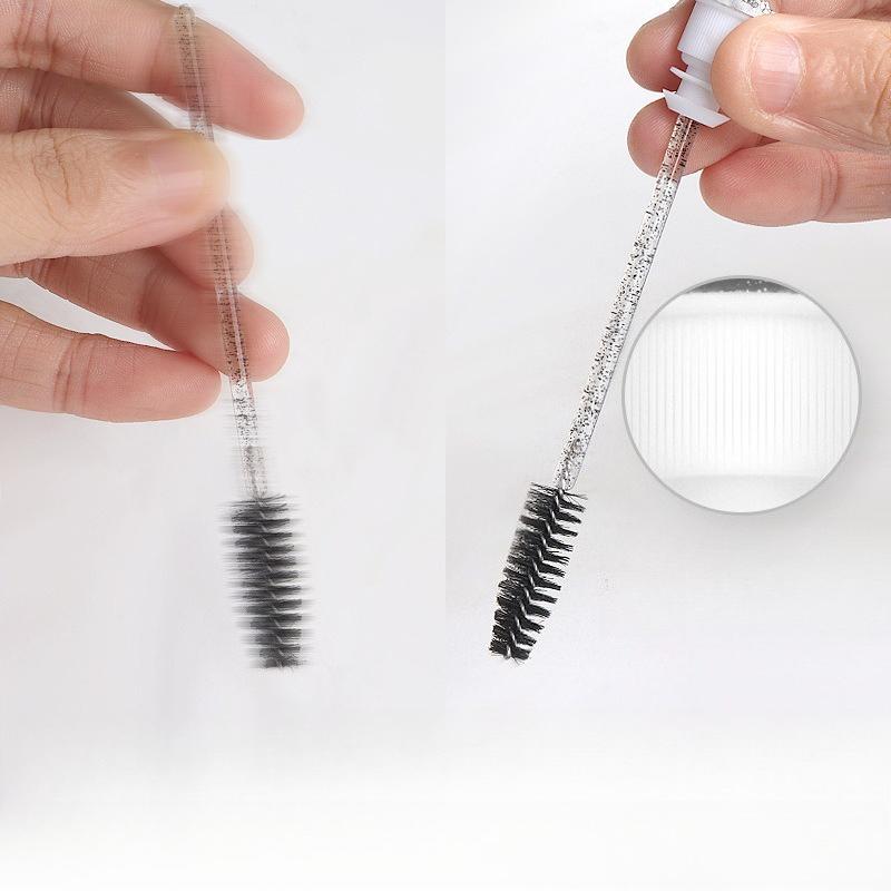 10 buc Tub Perie Gene Rezistent la Praf Gol Reutilizabil Etui Baghetă Mascara Gene Înlocuibil Aplicatori Machiaj