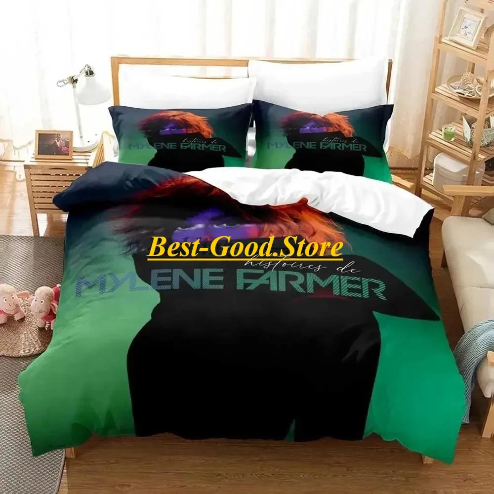 Butterfly Mylene Farmer Bedding Set Duvet Cover Sheet Printed Bed Set Pillowcase Bed Full Queen King Size Comforter Bedroom
