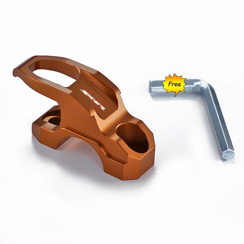 For Kawasaki Ninja ZX6R ZX-6R ZX 6R 2009-2025 Motorcycle Brake Master Cylinder Bracket Bag Luggage Clamp Holder Helmet Hook